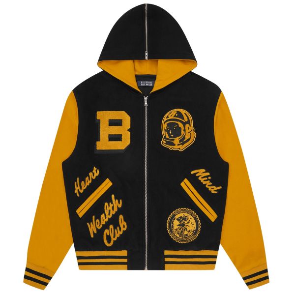 Billionaire Boys Club World College Cheerleader Vest Zwart/Geel
