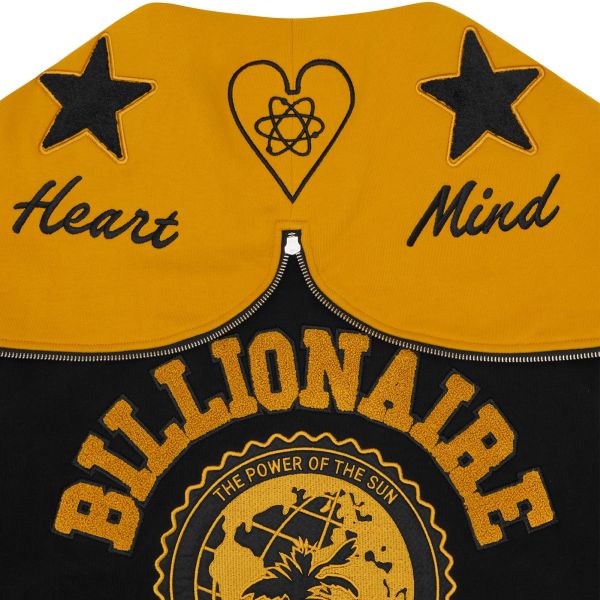 Billionaire Boys Club World College Cheerleader Vest Zwart/Geel