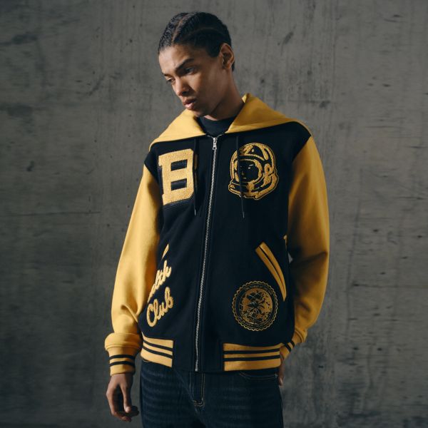 Billionaire Boys Club World College Cheerleader Vest Zwart/Geel