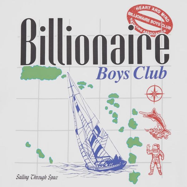 Billionaire Boys Club Yachting Longsleeve T-shirt Wit
