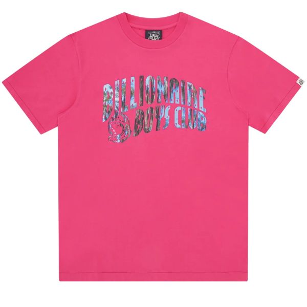 Billionaire Boys Club Bayou Fill Arch Logo T-shirt Roze