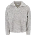 Bonsai Oversized Vrille Knit Sweater Grijs