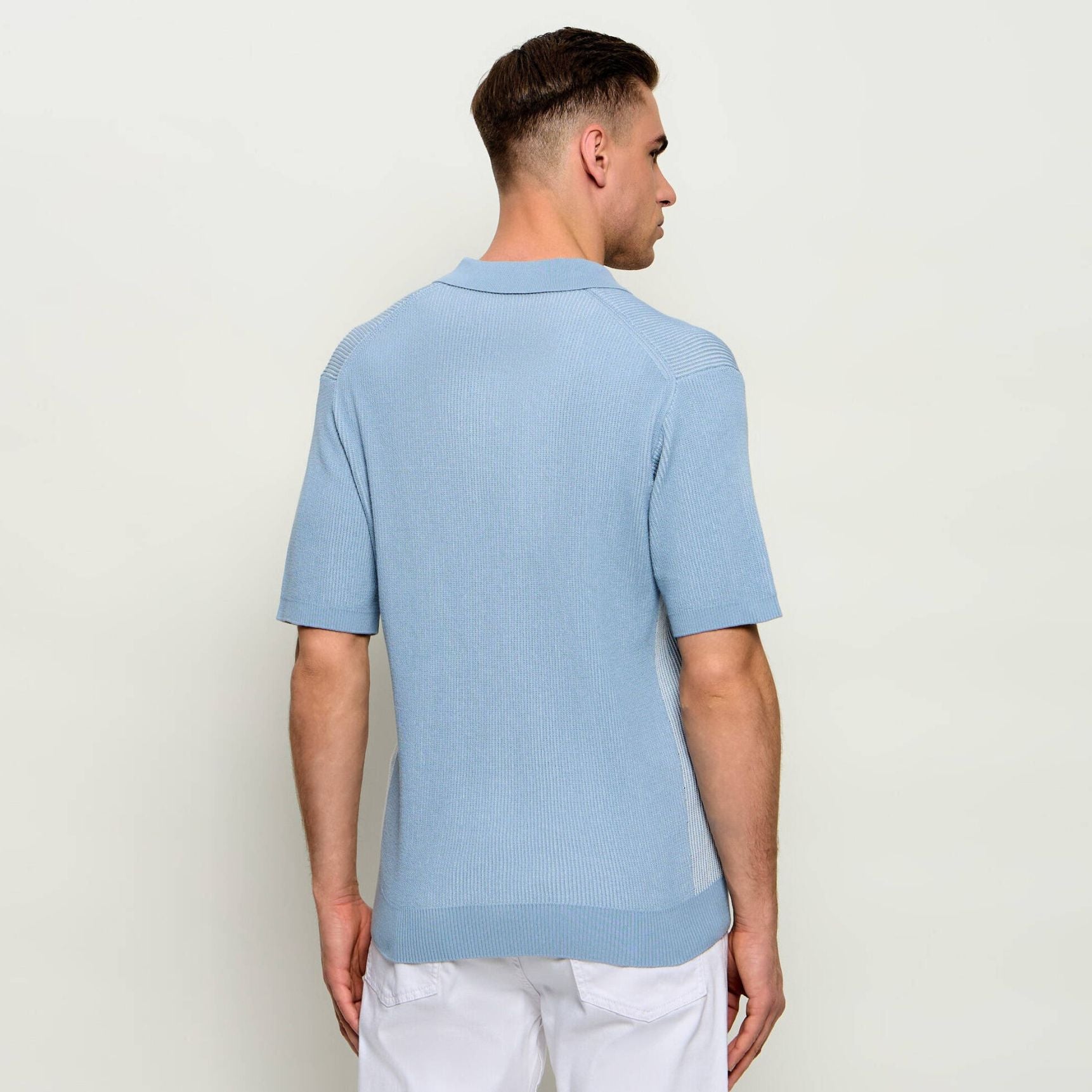 Boss Aravolo Polo Licht Blauw