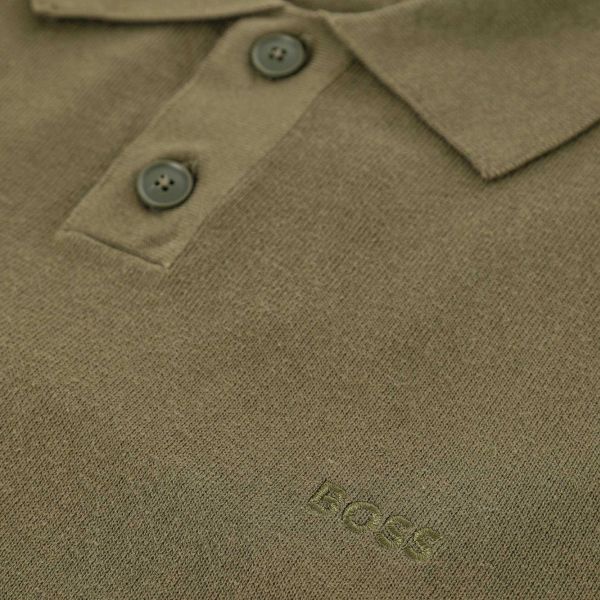 Boss Asac Polo Sweater Groen