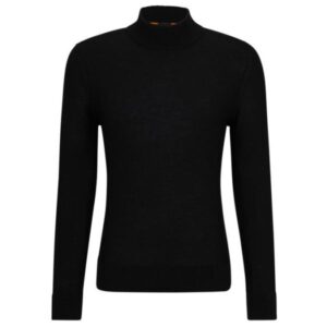 Boss Asac Turtleneck Sweater Zwart