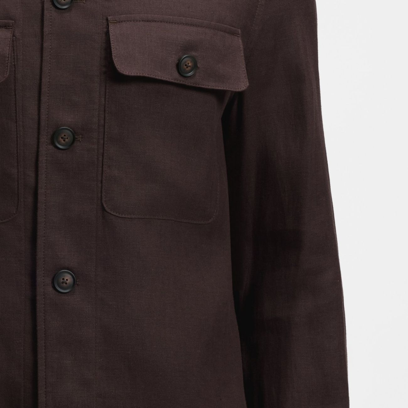 Boss Carper Overshirt Bruin