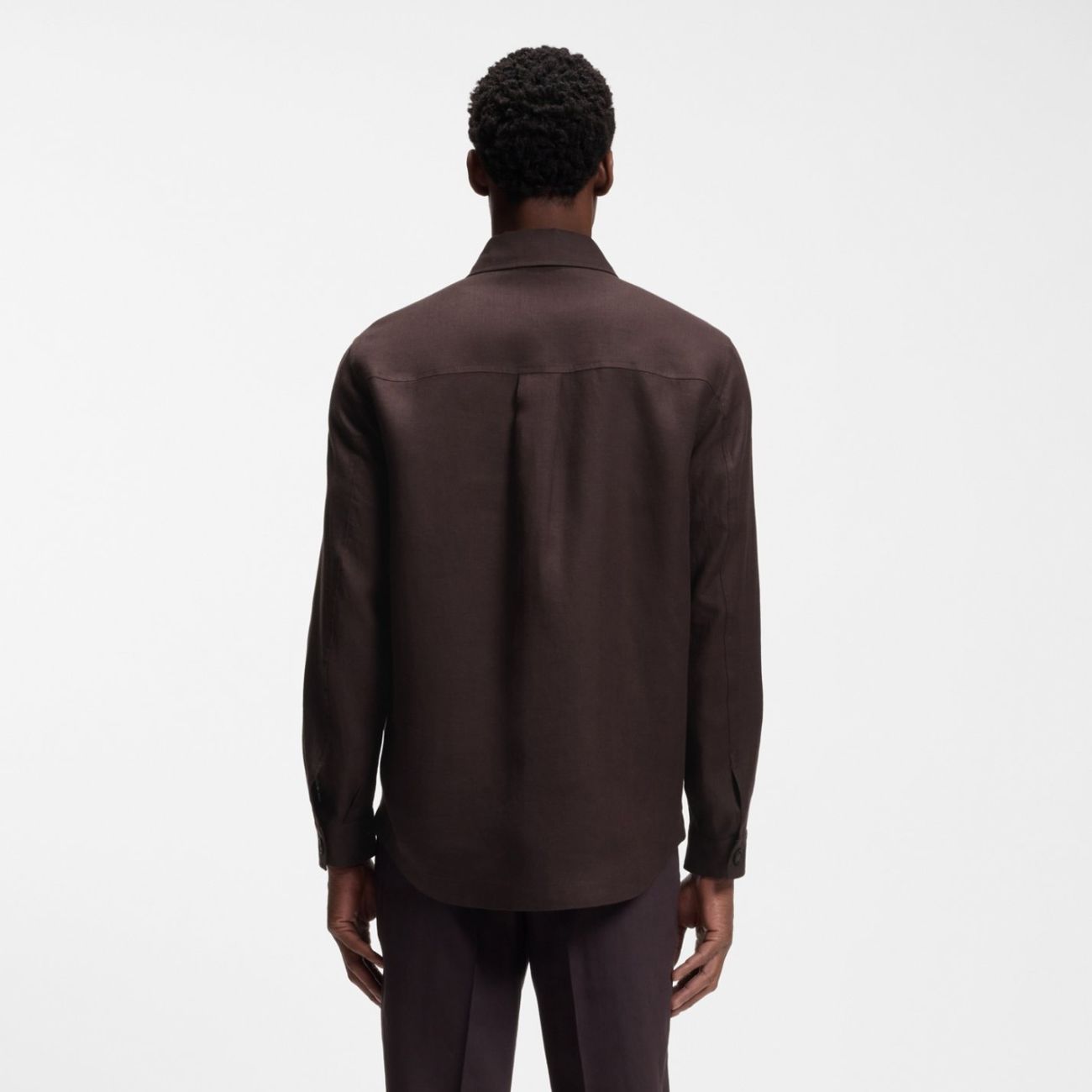 Boss Carper Overshirt Bruin