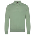 Boss Gemello Longsleeve Knit Polo Groen