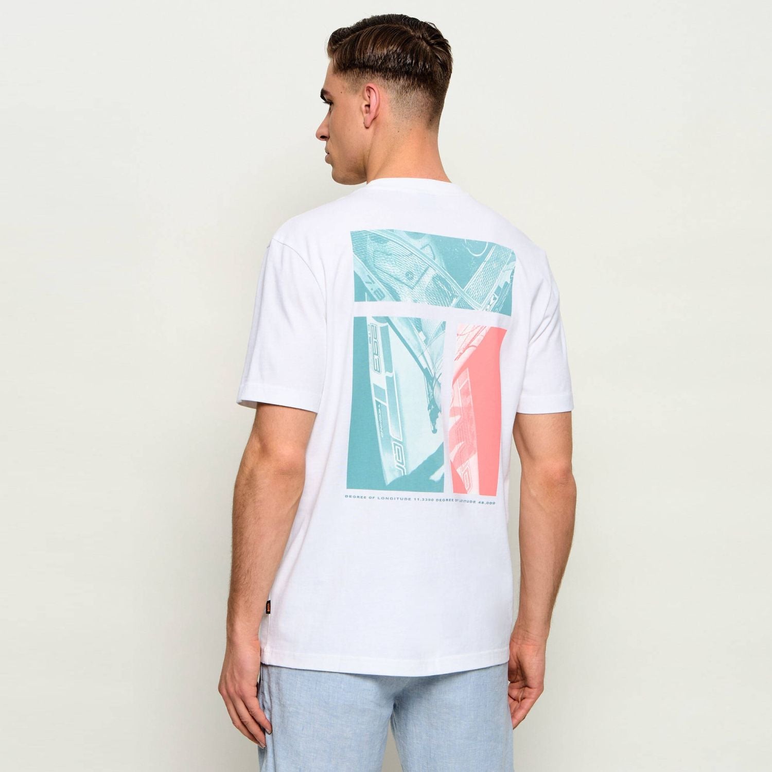 Boss Groove T-shirt Wit