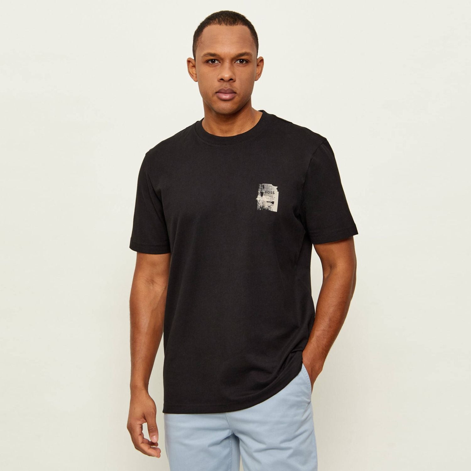 Boss Groove T-shirt Zwart