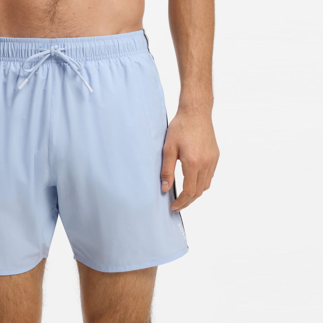 Boss Iconic Zwembroek Licht Blauw