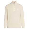 Boss Kanobix Zip Mock Sweater Beige