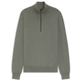 Boss Kanobix Zip Mock Sweater Antraciet