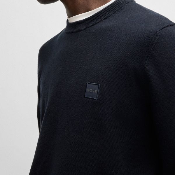 Boss Kanovano Sweater Navy