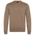 Boss Kanovano Sweater Donker Groen/Beige