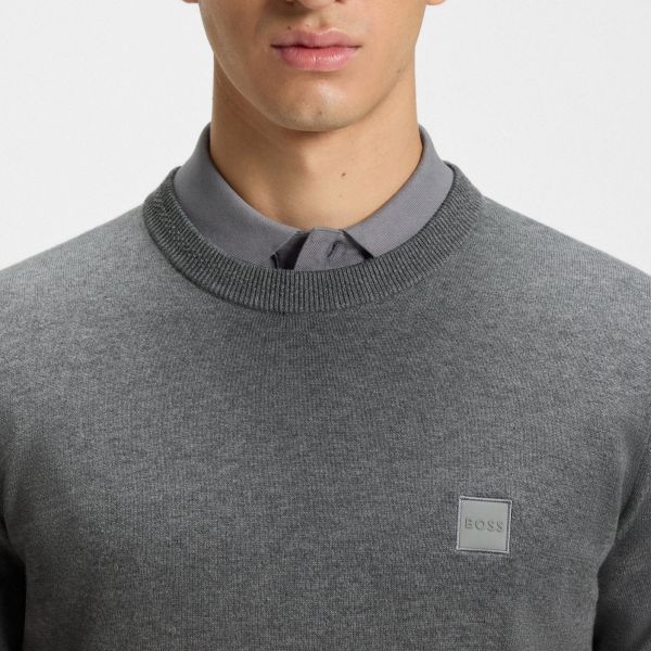 Boss Kanovano Sweater Grijs