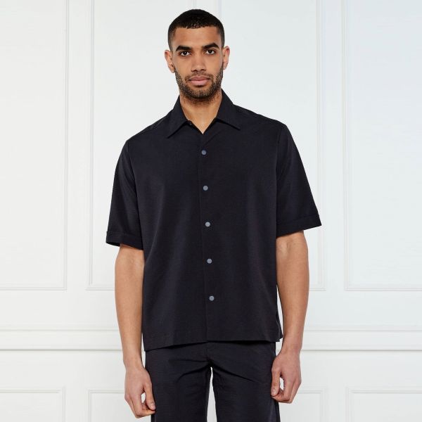 Boss Lapoully Overhemd Navy