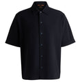 Boss Lapoully Overhemd Navy