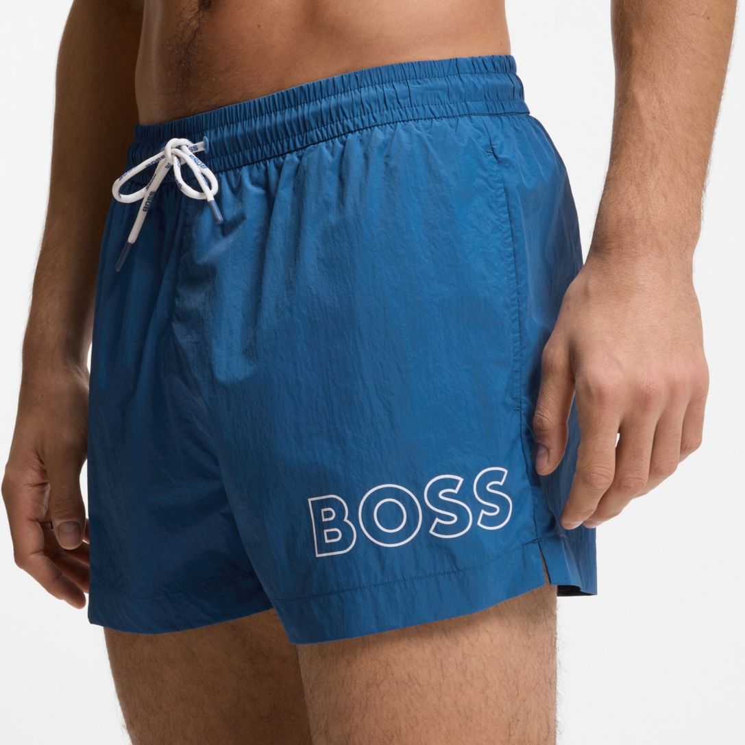 Boss Mooneye Zwembroek Blauw