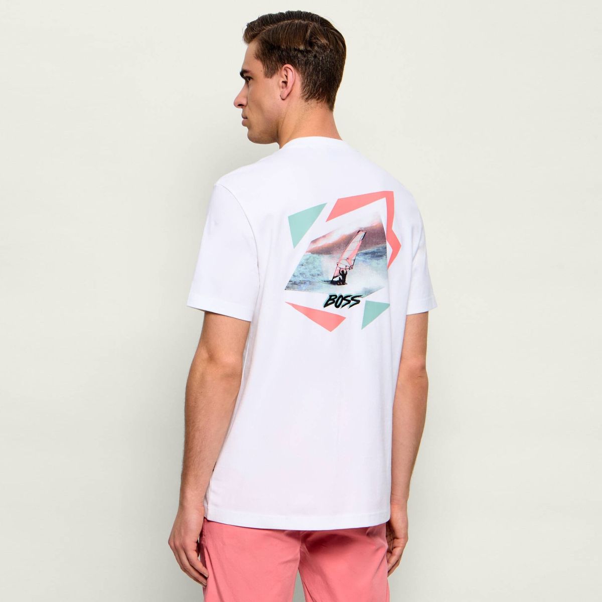 Boss Movement T-shirt Wit
