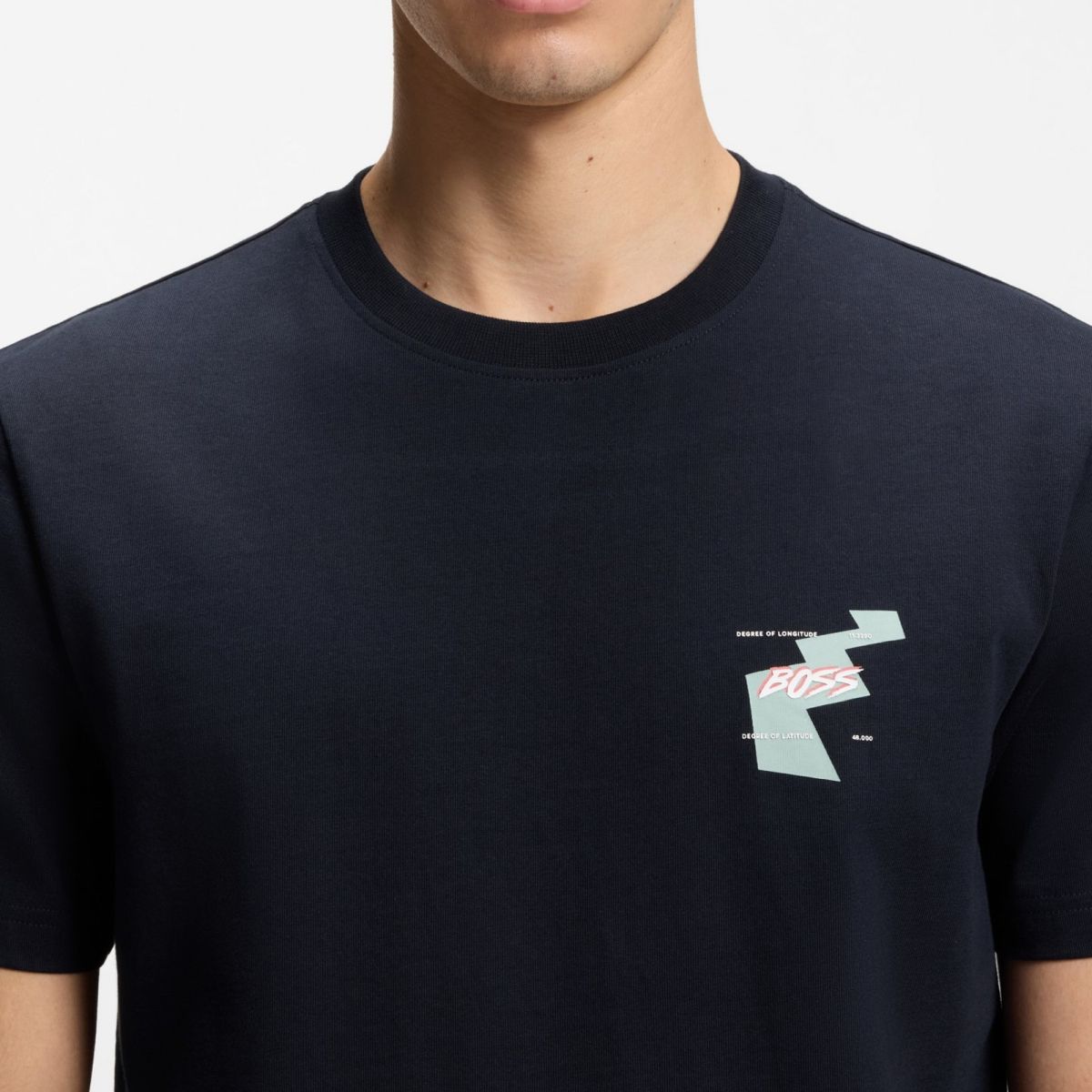 Boss Movement T-shirt Navy