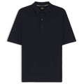 Boss Nolano Knitted Polo Navy