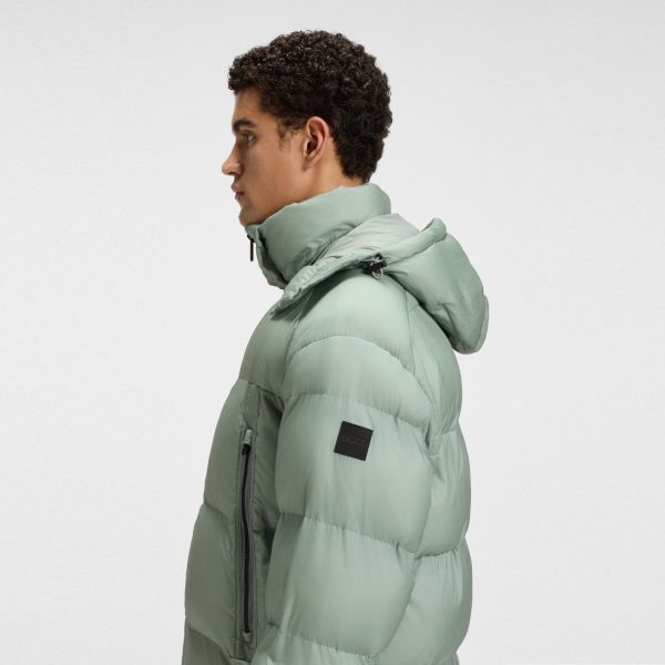 Boss Orbok Puffer Licht Groen