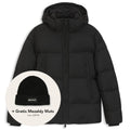 boss orbok puffer zwart