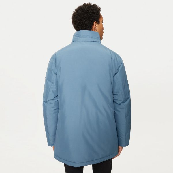 Boss Osiass Parka Blauw