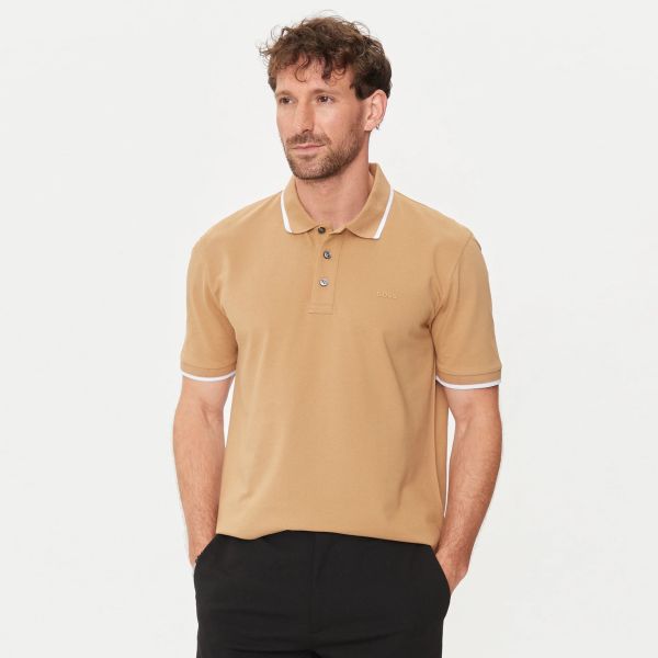 Boss Parlay Polo Beige