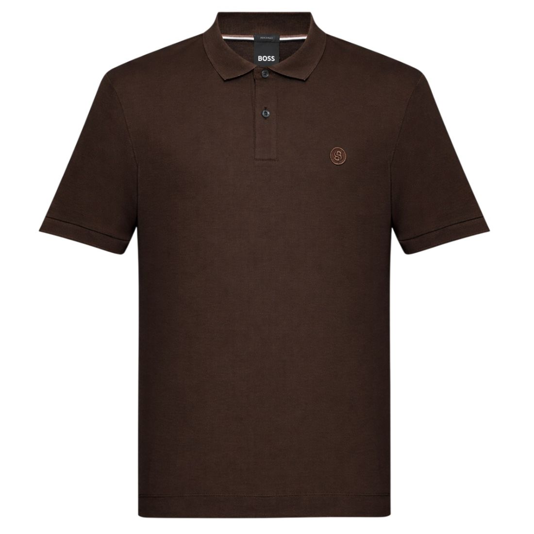Boss Parris Polo Bruin