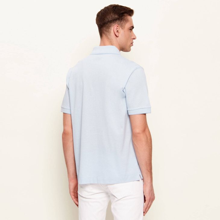 Boss Parris Polo Licht Blauw