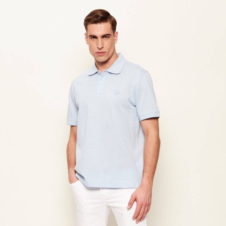 Boss Parris Polo Licht Blauw