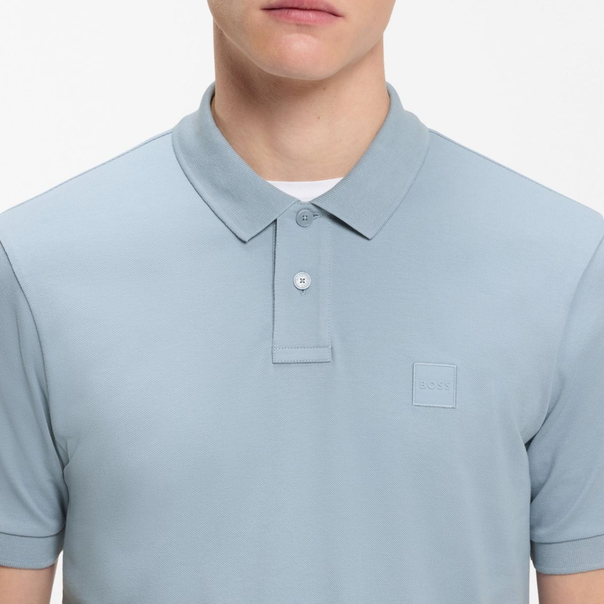 Boss Passenger Polo Licht Blauw