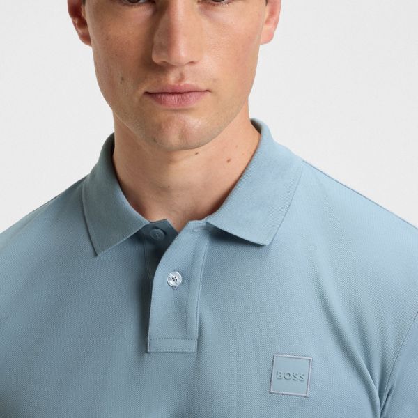 Boss Passerby Polo Licht Blauw