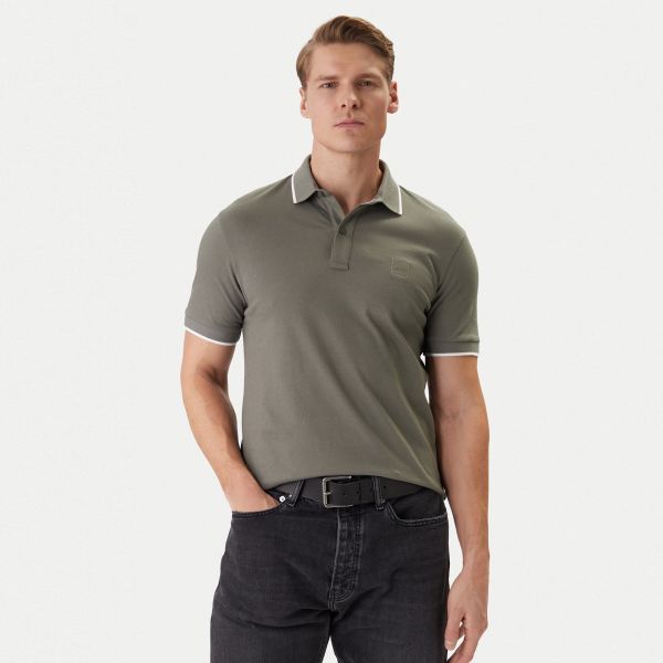 Boss Passertip Polo Antraciet