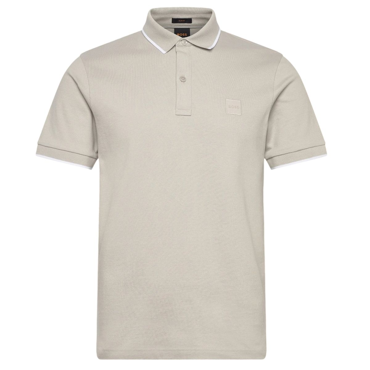 Boss Passertip Polo Grijs