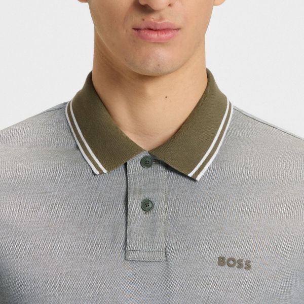 Boss Peoxford Polo Grijs