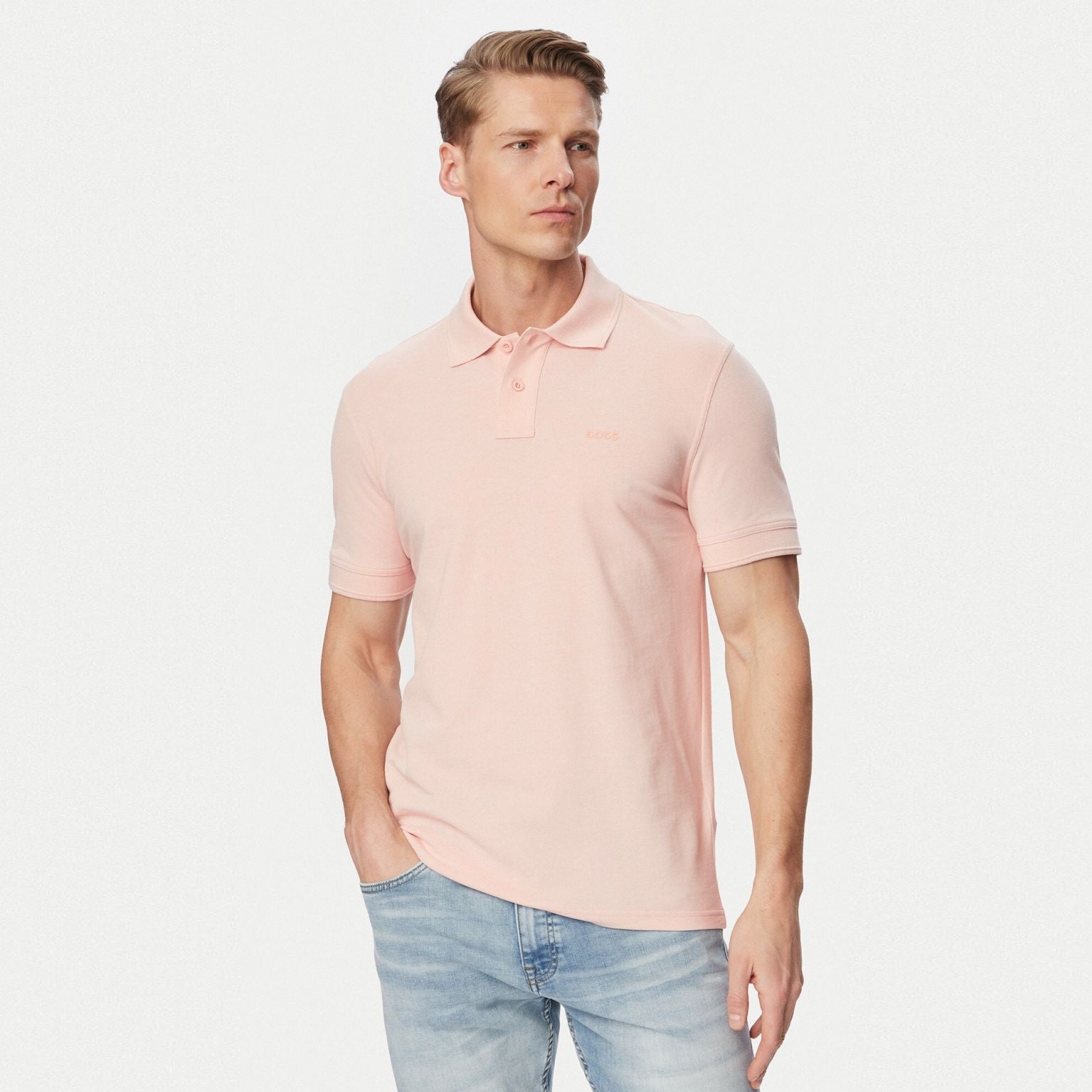 Boss Prime Polo Roze