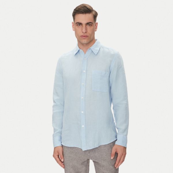 Boss Relegant Overhemd Licht Blauw