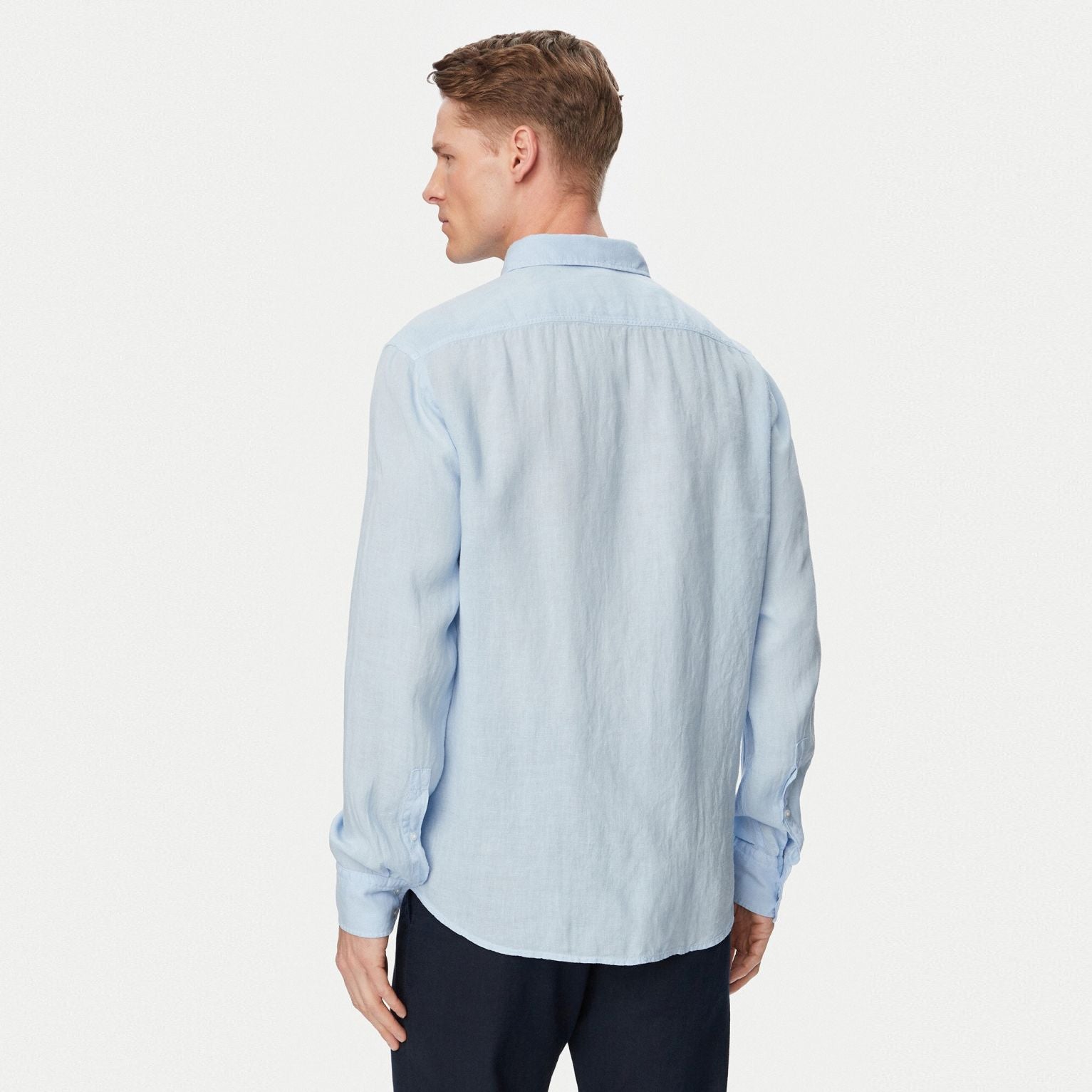 Boss Relegant Overhemd Licht Blauw