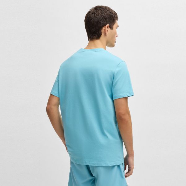 Boss RN T-shirt Licht Blauw
