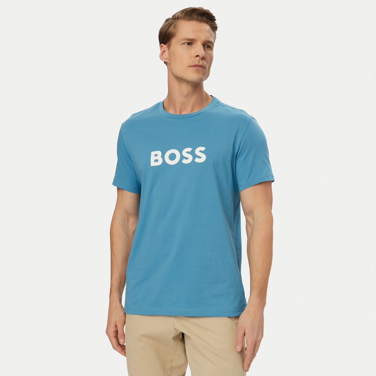 Boss RN T-shirt Turquoise