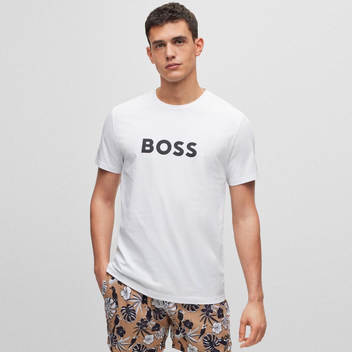 Boss RN T-shirt Wit