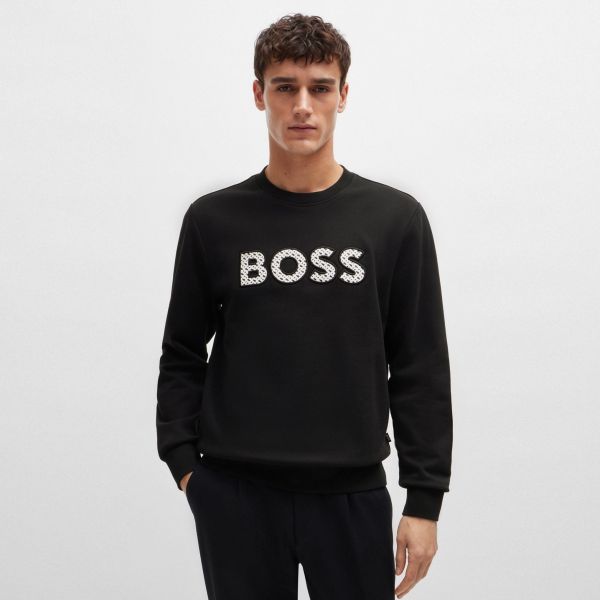 Boss Soleri Sweater Zwart