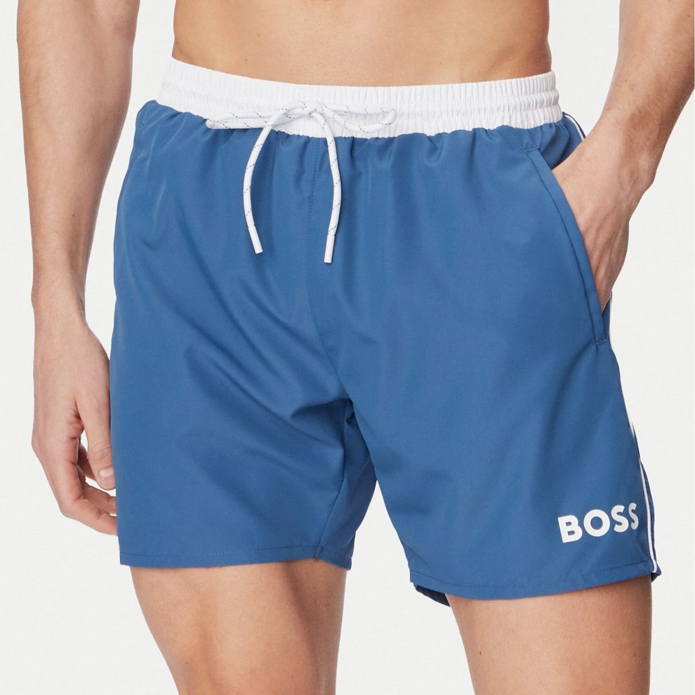Boss Starfish Zwembroek Blauw