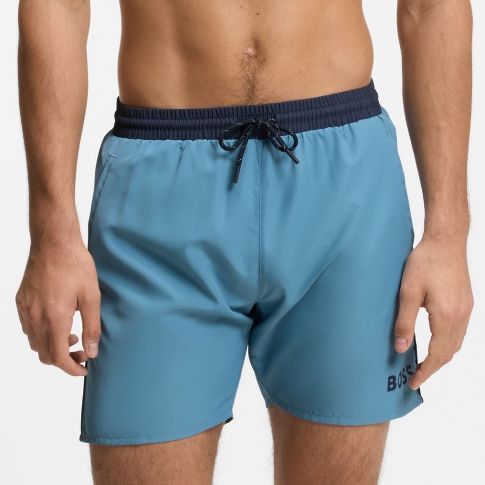 Boss Starfish Zwembroek Turquoise
