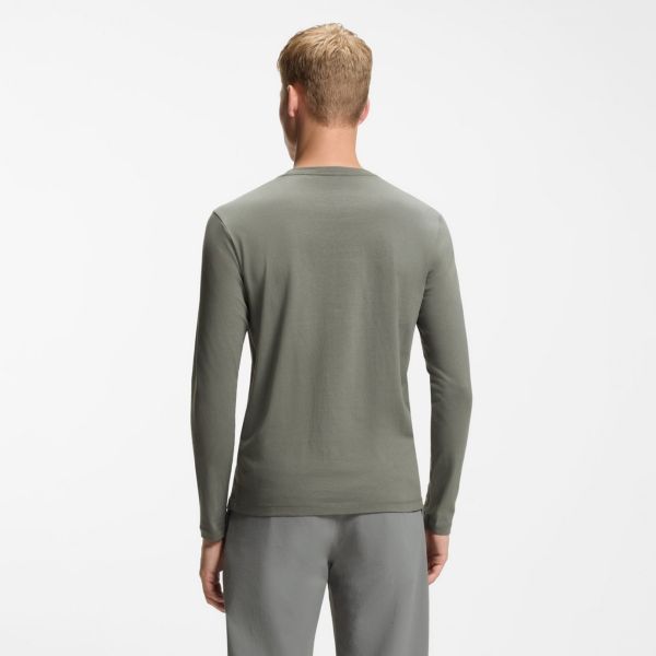 Boss Tacks Longsleeve T-shirt Antraciet