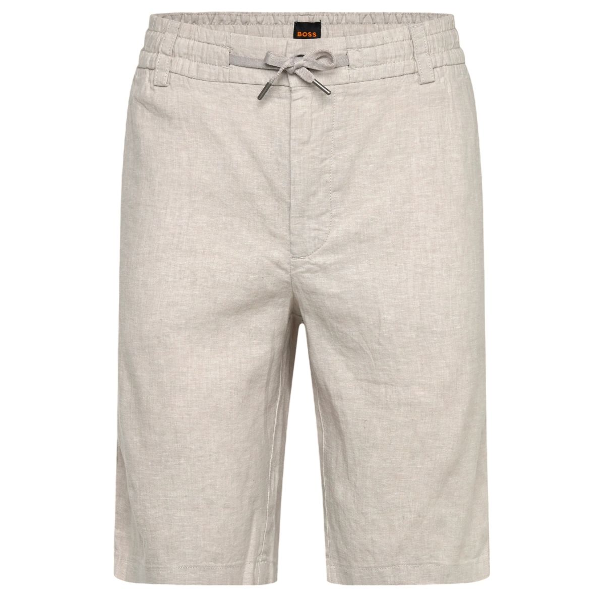 Boss Tapered Chino Korte Broek Grijs