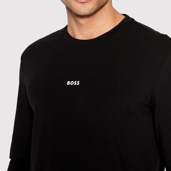 Boss Tchark Longsleeve T-shirt Zwart